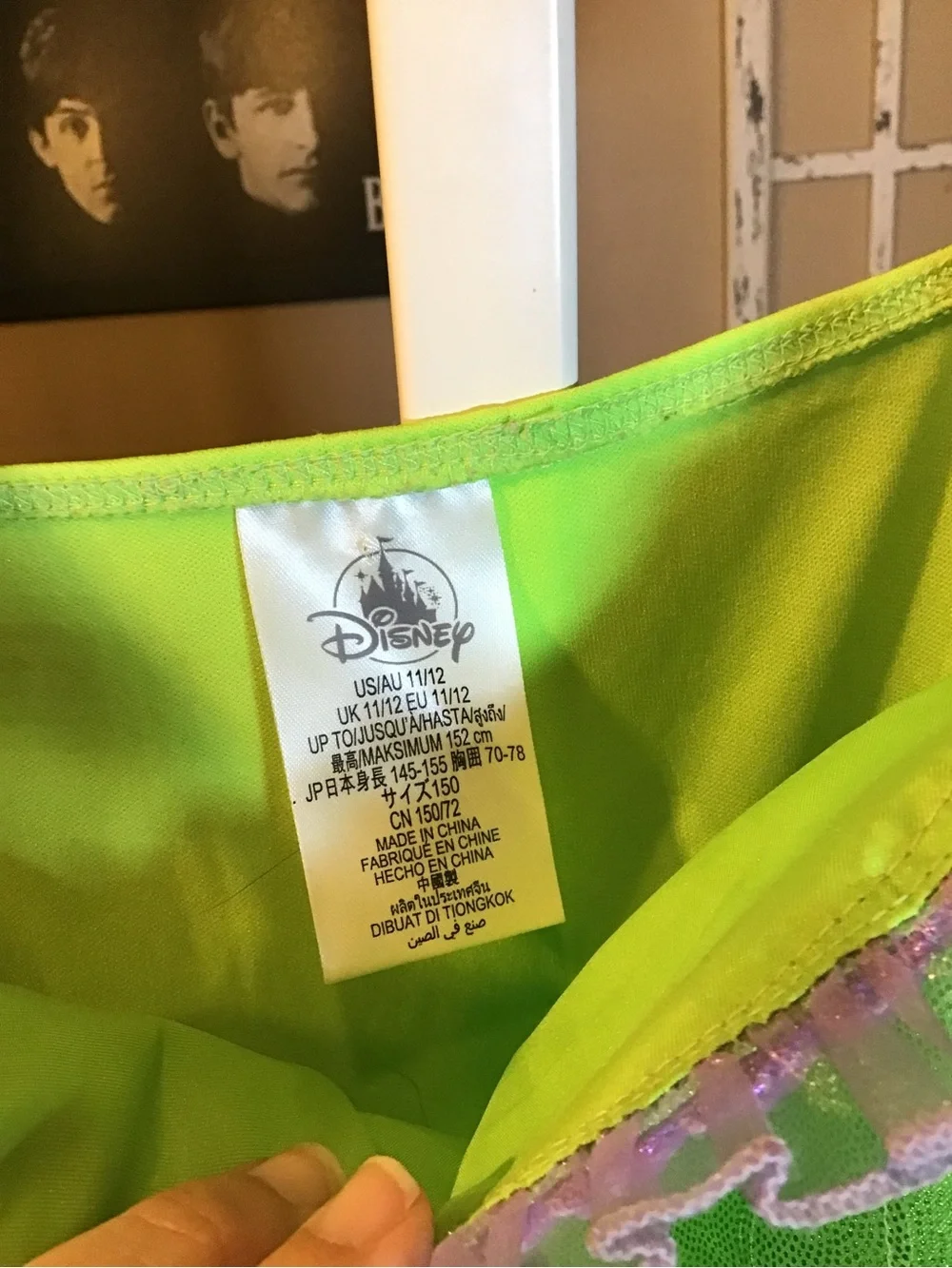 Disney parks Tinkerbell dress up / costume size 11/12
